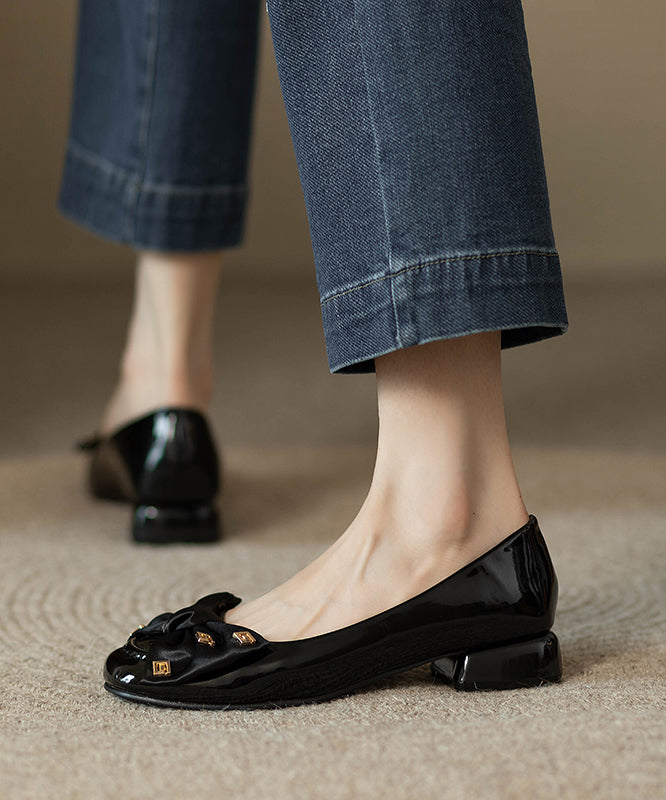 Annemijn - Elegante Penny Loafers met Strik