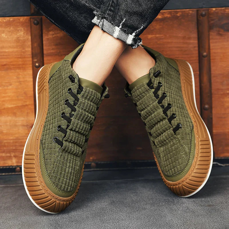 Sem – Levendige Sneakers met Gebreid Patroon