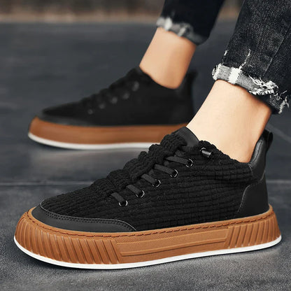 Sem – Levendige Sneakers met Gebreid Patroon