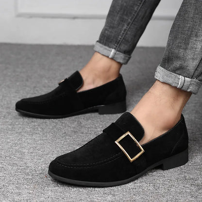 Sam – Suède Zakelijke Loafers