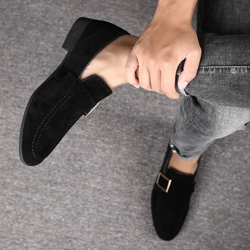 Sam – Suède Zakelijke Loafers