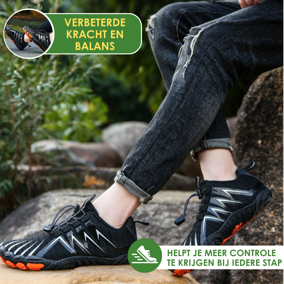 Hikio - Wendbare en Comfortabele Outdoor Barefoot schoenen