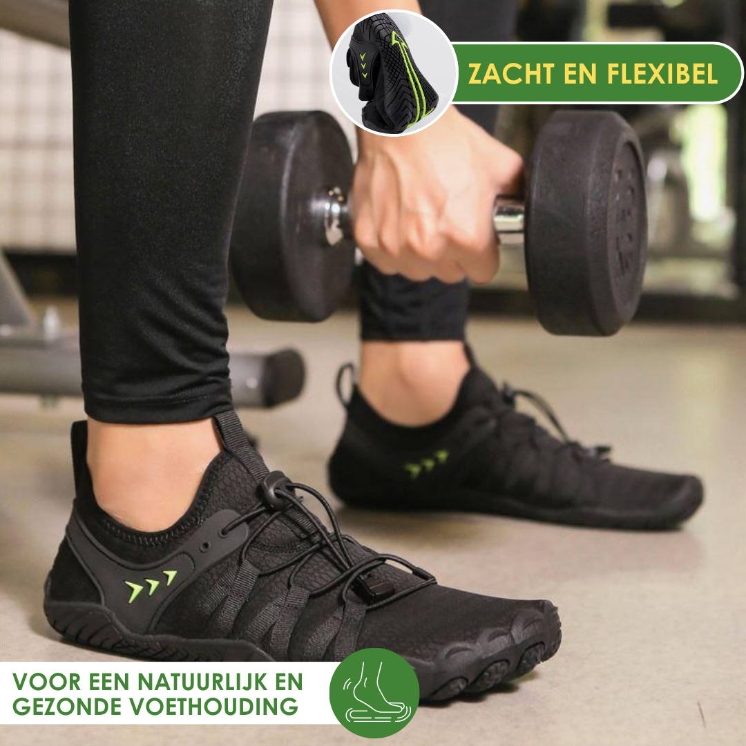 Gasparo - Slipvaste Sport en Wandel Barefoot Schoenen