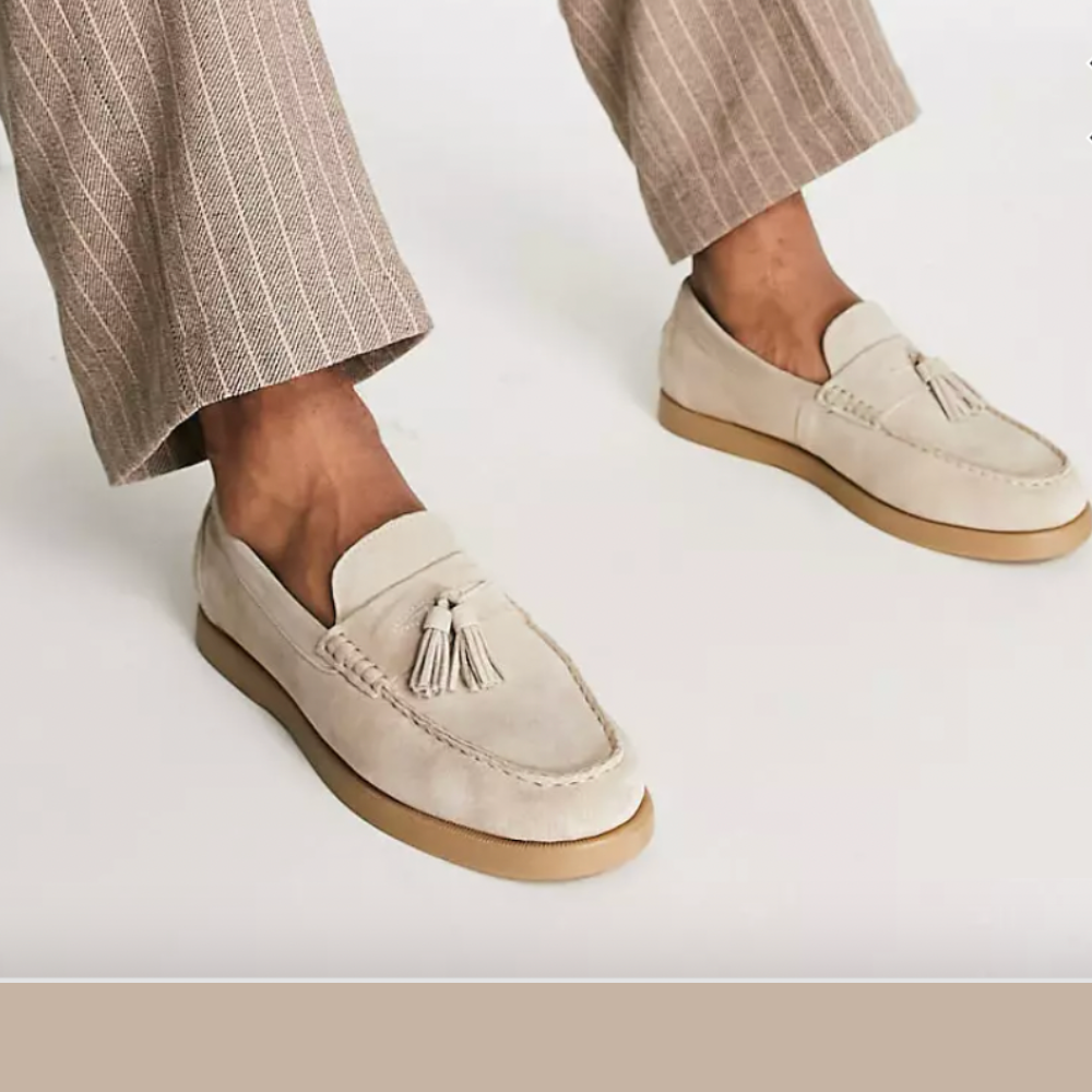 Stellan - Klassieke Elegante Suède Loafers