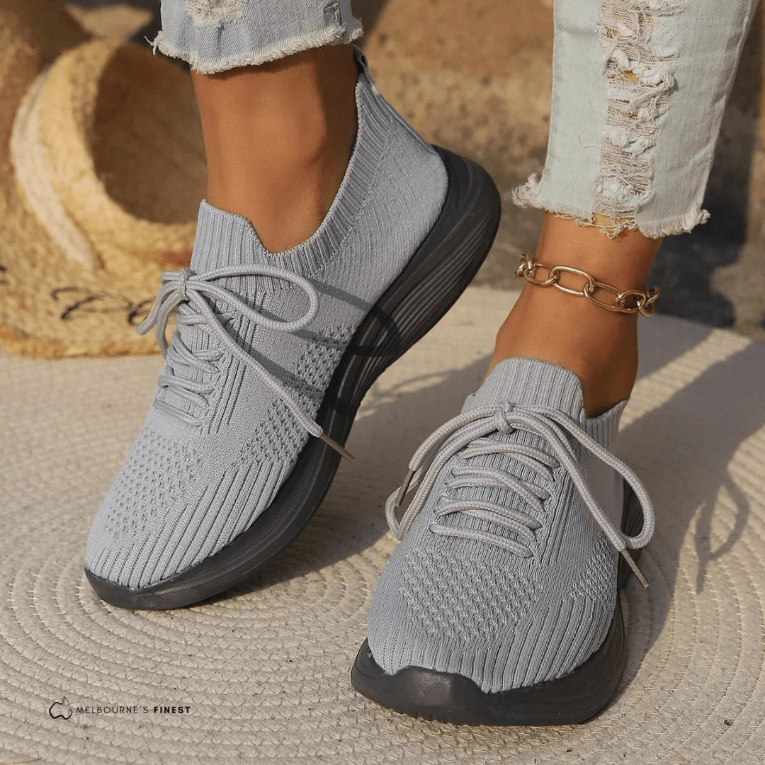 Mila - Luchtige Gebreide Soksneakers