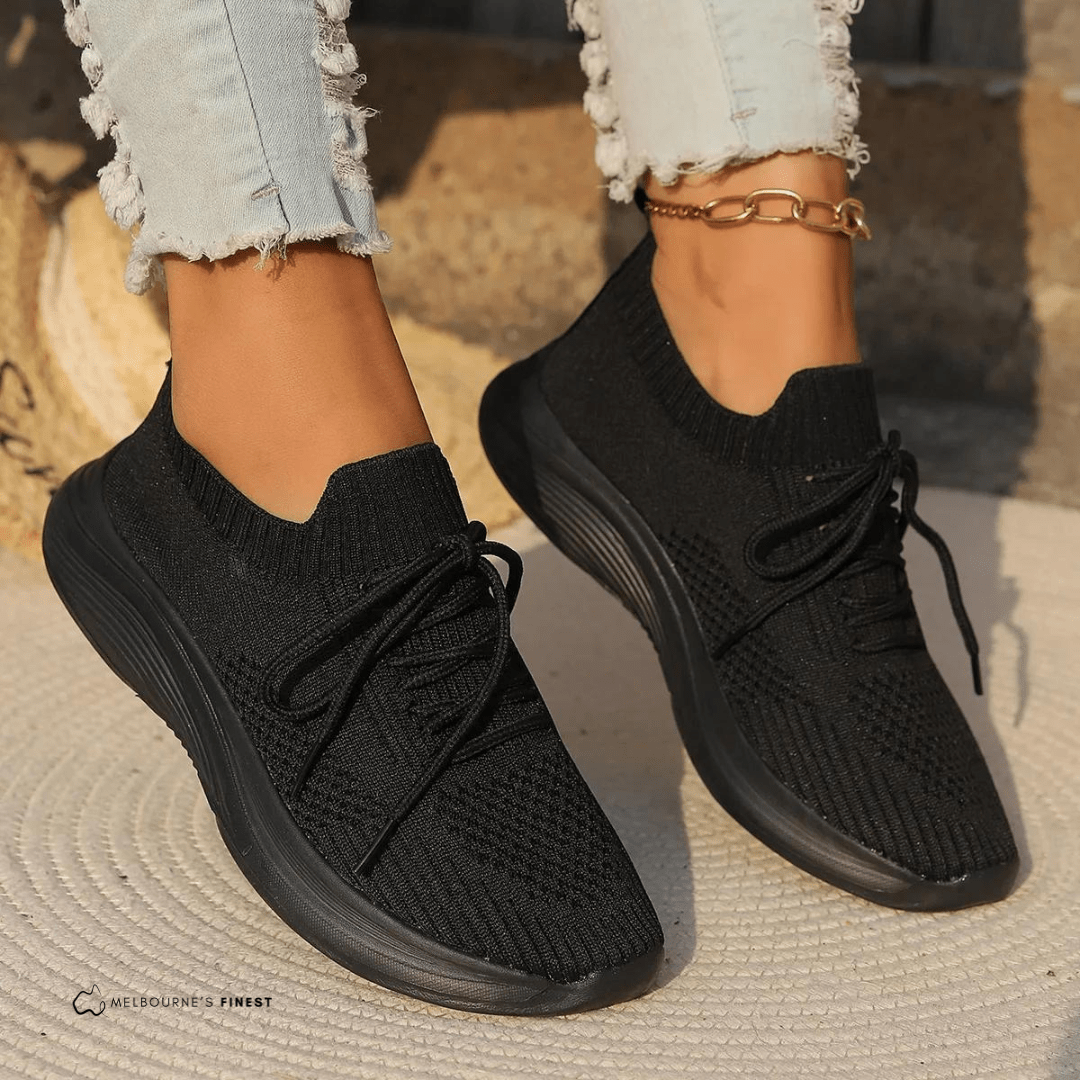 Mila - Luchtige Gebreide Soksneakers