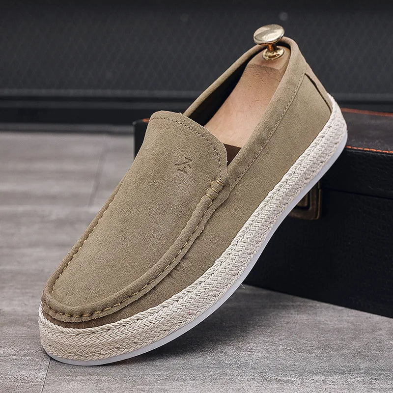 Tony – Old Money Suède Loafers