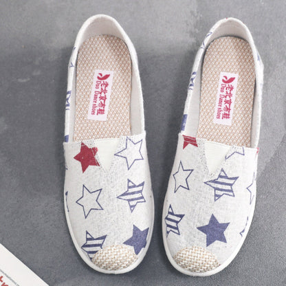 Marenthe - Fleurige Canvas Espadrilles
