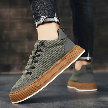 Sem – Levendige Sneakers met Gebreid Patroon