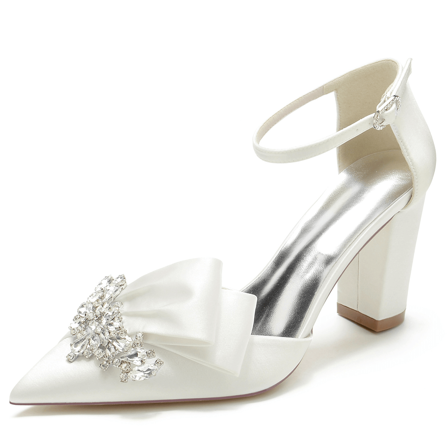 Philomena - Strass Enkelband Stiletto's