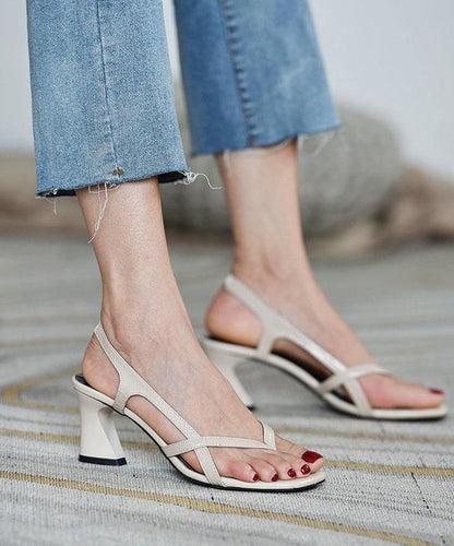 Odetta - Elegante Peep Toe Hoge Hakken Sandalen