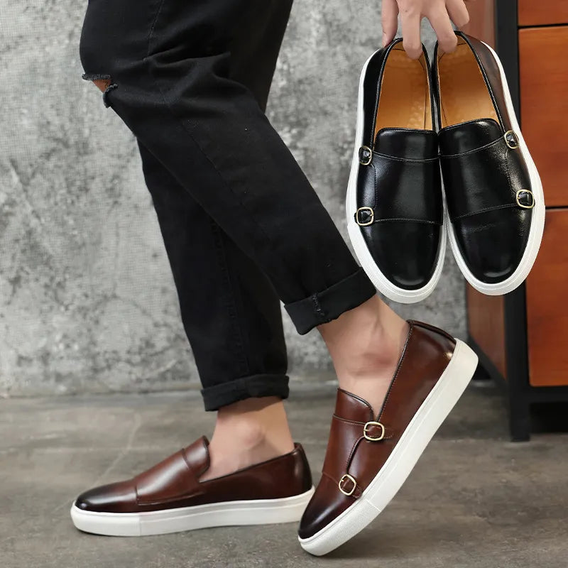 Pietro - Luxe Lederen Loafers Voor Heren