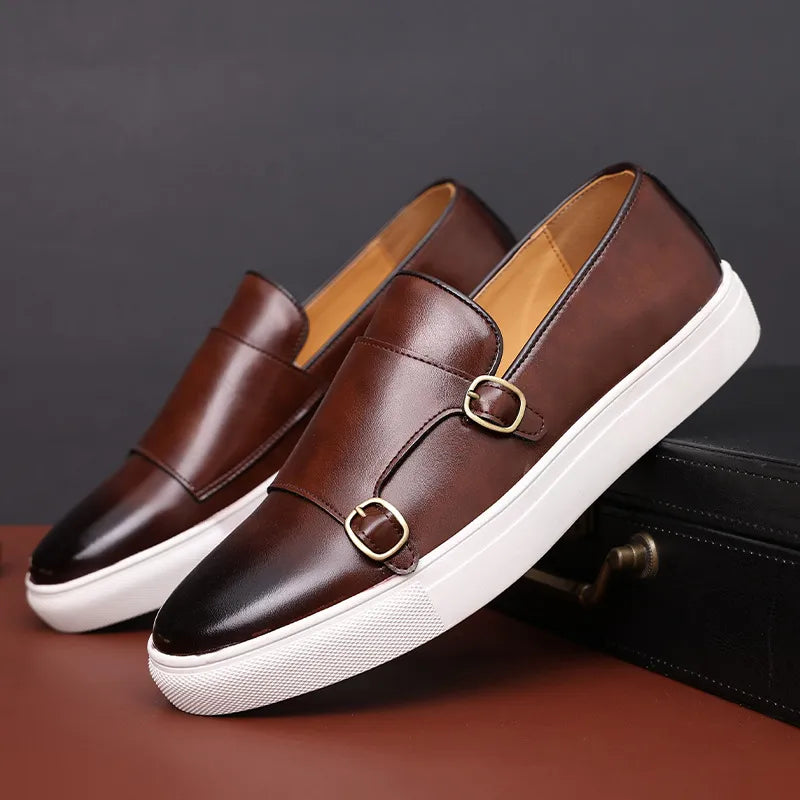 Pietro - Luxe Lederen Loafers Voor Heren