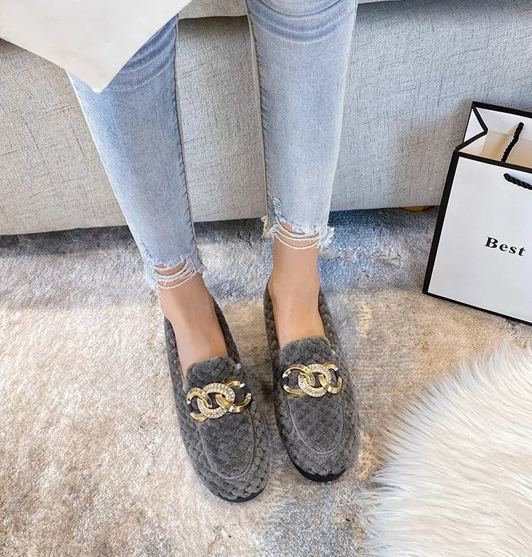 Juliette - Modieuze Warme Loafers Voor Dames