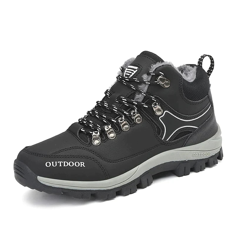 Outdoor Master - Gevoerde Warme Winter Heren Wandelschoenen