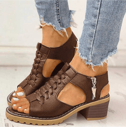 Lorena - Orthopedische Sandalen met Hak