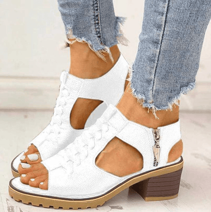 Lorena - Orthopedische Sandalen met Hak