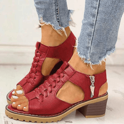 Lorena - Orthopedische Sandalen met Hak