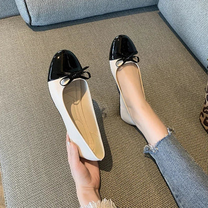 Allyson – Ademende Gebreide Platte Schoenen