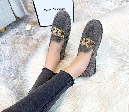 Juliette - Modieuze Warme Loafers Voor Dames