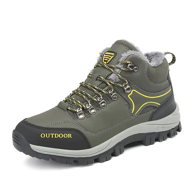 Outdoor Master - Gevoerde Warme Winter Heren Wandelschoenen