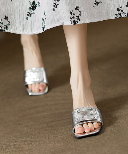 Pernette - Zirkoon Details Slide Sandalen