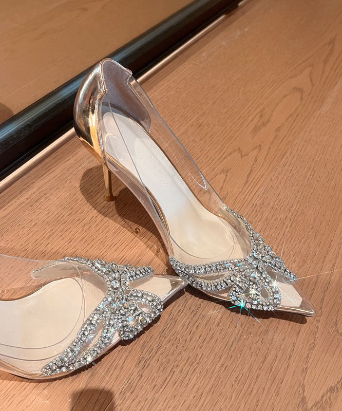 Delara - Elegante Glimmende Bruiloft Stiletto's