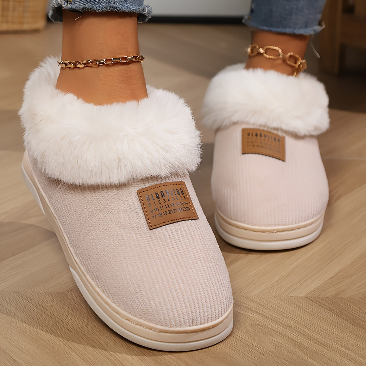 Saphira - Cozy Slippers Met Luxe Voering