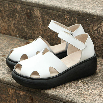 Greet - Casual Zomer Wedge Sandalen met Comfortabele Pasvorm