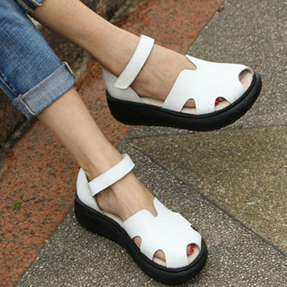 Greet - Casual Zomer Wedge Sandalen met Comfortabele Pasvorm