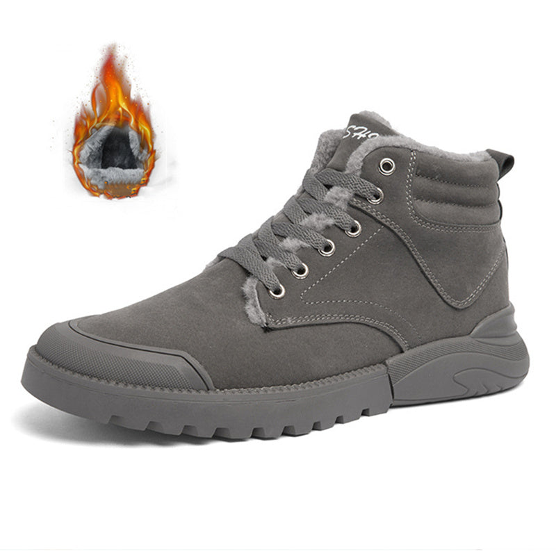 Anton - Fleece Gevoerde Warme Stevige Winterschoenen