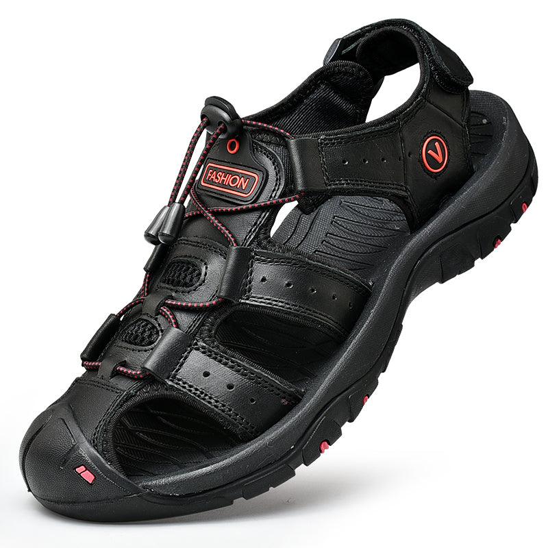 Harry - Orthopedische Leren Outdoor Sandalen