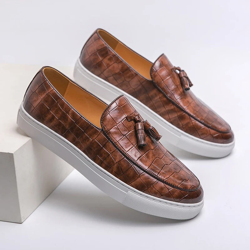 Carter – Stijlvolle Leren Loafers