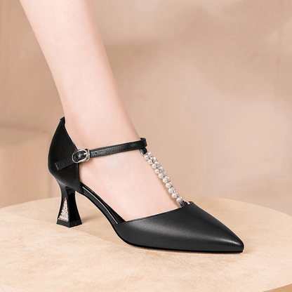 Orla - Elegante Strik Stiletto Bruidsschoenen