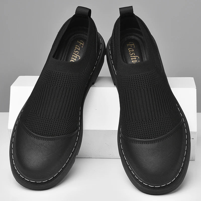 Bram - Comfortabele Mesh Slip-On Loafers