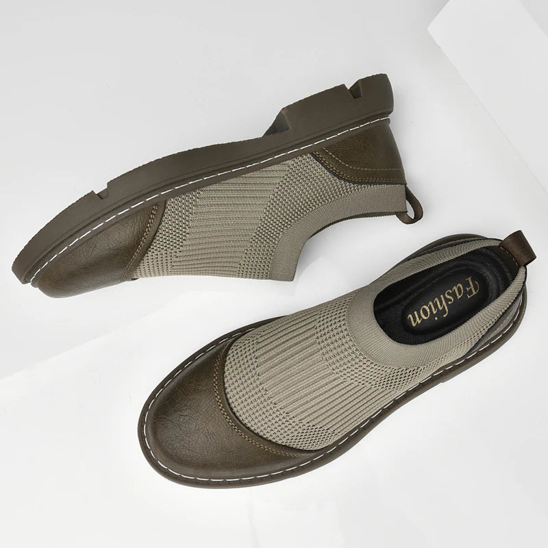 Bram - Comfortabele Mesh Slip-On Loafers