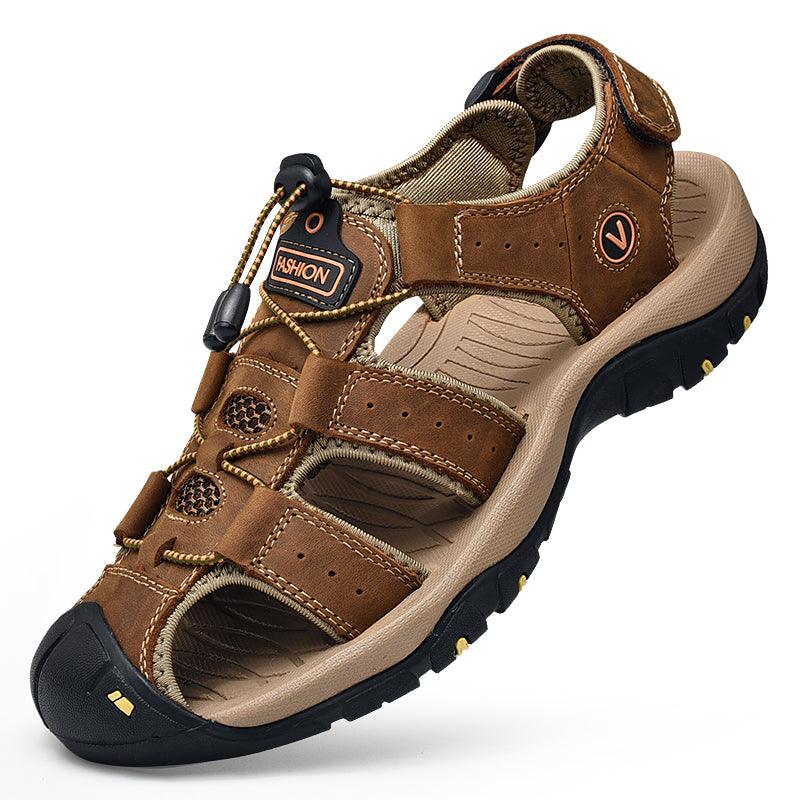 Harry - Orthopedische Leren Outdoor Sandalen