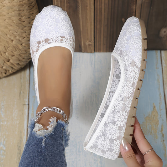 Whitney – Glitter Ballerina Flats