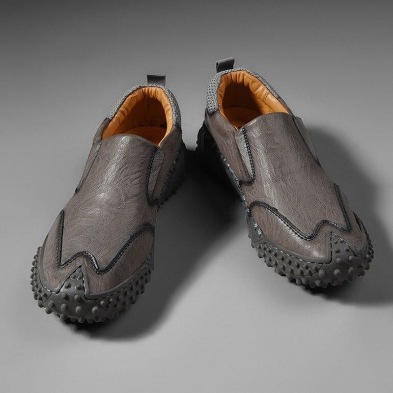 Finnian - Slip-On Lederen Loafers Dagelijks