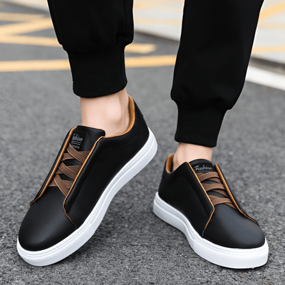 Michiel - Casual Leren Herenschoenen