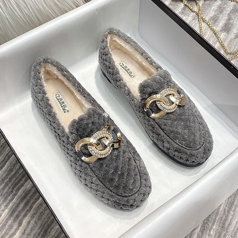 Juliette - Modieuze Warme Loafers Voor Dames