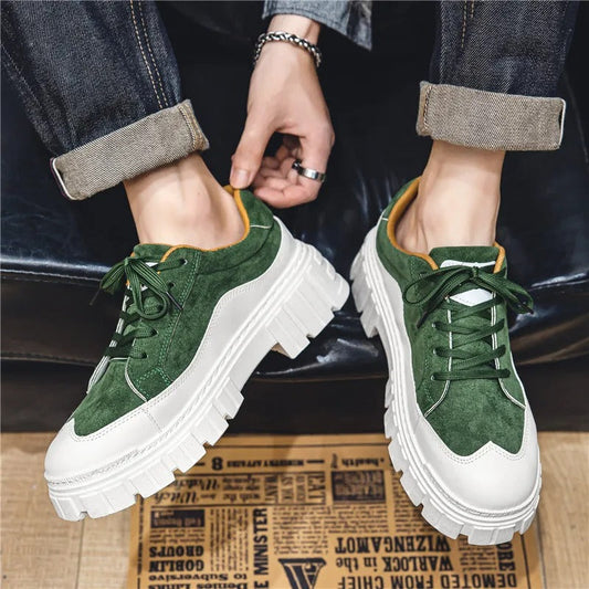 Lotte – Trendy plateau sneaker met veters