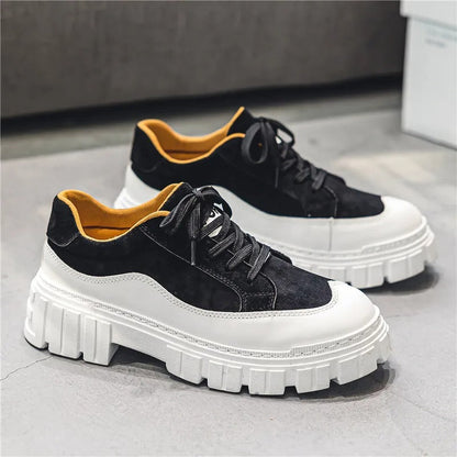 Lotte – Trendy plateau sneaker met veters