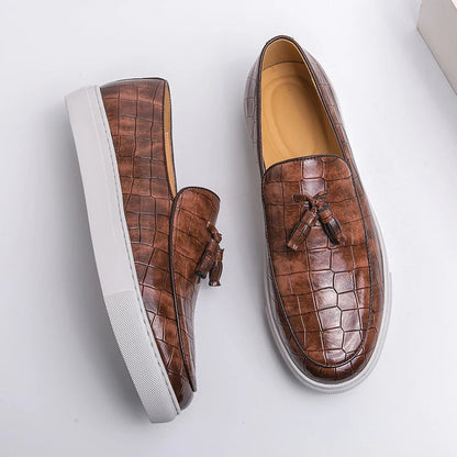 Carter – Stijlvolle Leren Loafers