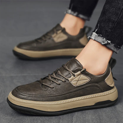 Wyatt - Comfort Sport Leren Sneakers