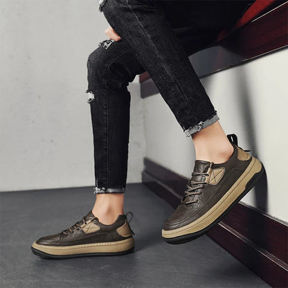 Wyatt - Comfort Sport Leren Sneakers