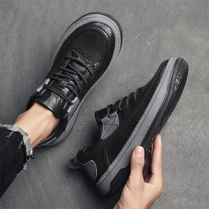 Wyatt - Comfort Sport Leren Sneakers