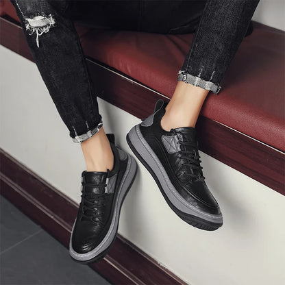Wyatt - Comfort Sport Leren Sneakers