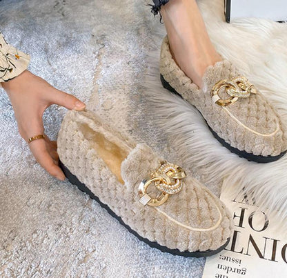 Juliette - Modieuze Warme Loafers Voor Dames