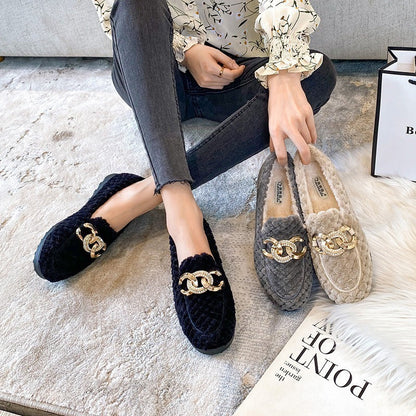 Juliette - Modieuze Warme Loafers Voor Dames